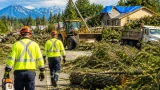 Cleanup underway after tornado damages homes, blocks roads in Clearwater County