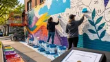 Granby namesake in Massachusetts: community muralist honoured for public art work