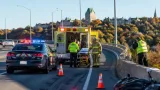 Motorcyclist critically injured after Charest East crash; alcohol, speed under review