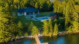 Waterfront property west of Fredericton lists at $1.39M with pool and private dock