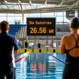 Sara Curtis lowers 50m backstroke world record again to take European gold