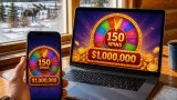 Yukon Gold Casino offers 150 chances at $1 million for a $10 first deposit
