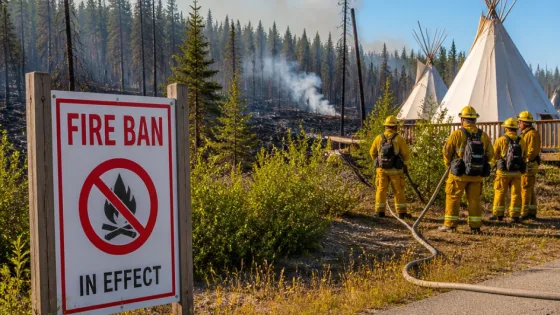 Aurora travellers take note: fire near Aurora Village contained; bans in N.W.T. parks