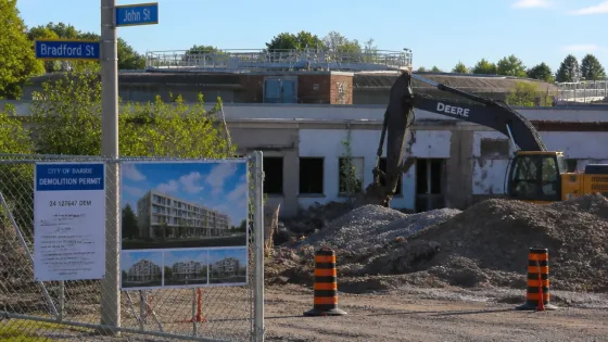 Barrie sets stage for $41M Wastewater Innovation Centre on Bradford Street