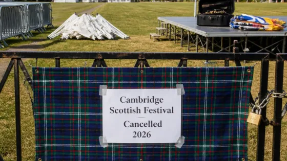 Cambridge Scottish Festival cancelled for 2026; board eyes path to return next year