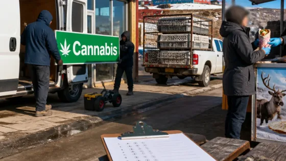 From a moving cannabis shop to caribou shawarma: a round-up of this week’s Nunavut headlines