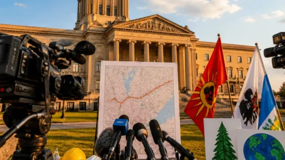 Kinew signals conditional support for proposed Canada-only oil corridor through Manitoba