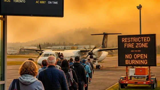 Northern Ontario wildfires trigger new evacuations as smoke and burn bans persist