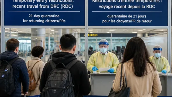 Ottawa sets temporary entry curb tied to Congo Ebola outbreak; Canadians exempt