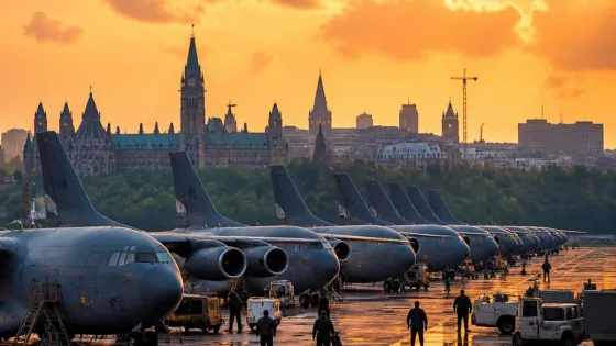Ottawa to sell 10 retired military planes for conversion to aerial firefighting