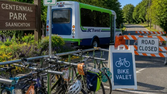 Saanich-area travel tips: Free shuttles and closures for Central Saanich’s 75th