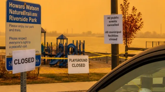 Sarnia residents advised to stay indoors as wildfire smoke keeps air quality poor