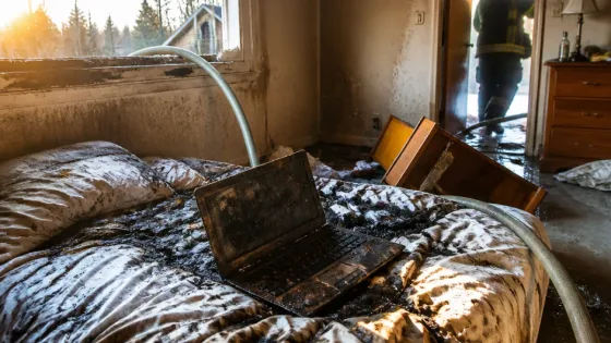 Two basement fires in a day prompt battery warning in Fort McMurray