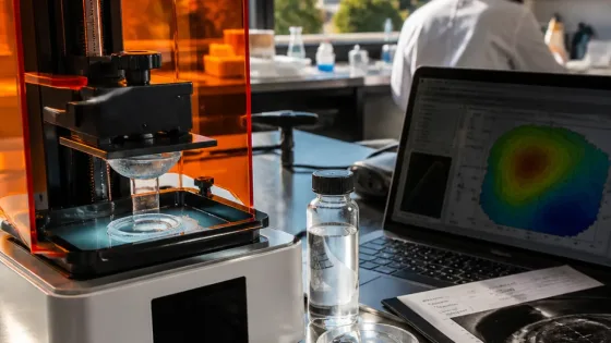 Waterloo researchers print custom hard contact lenses in about 20 minutes