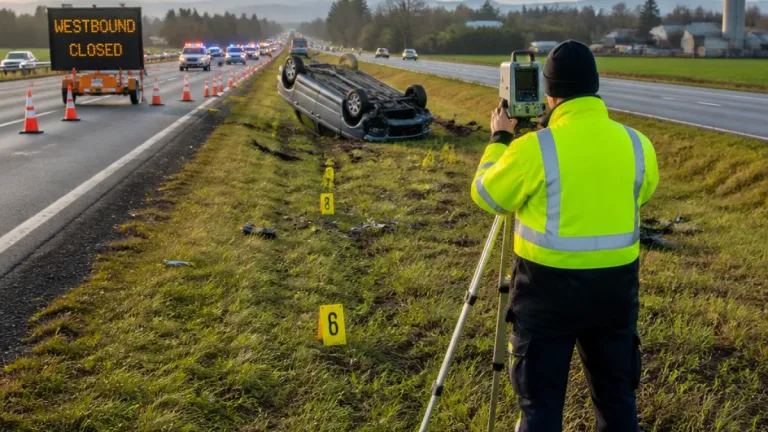 Abbotsford Highway 1 fatal rollover halts westbound lanes; impairment suspected
