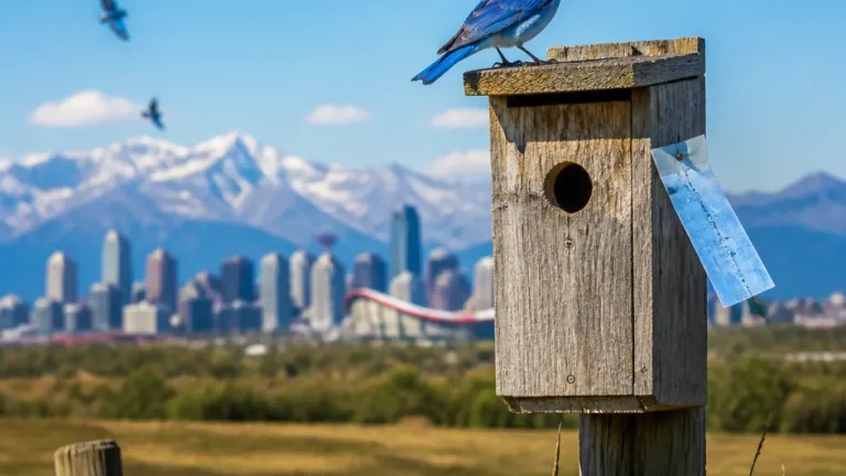Alberta groups mobilize as mountain bluebird numbers fall to lowest recorded levels