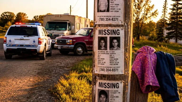 Alberta RCMP renew search for two missing children believed with two wanted adults