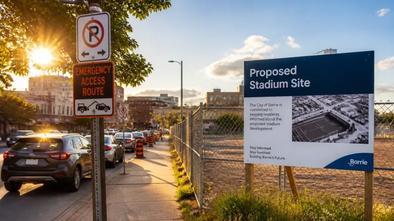 Barrie neighbours weigh in as downtown stadium plan heads to public reveal