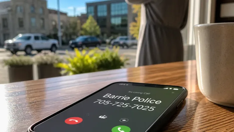 Barrie police warn residents about caller-ID spoofing scam using main number
