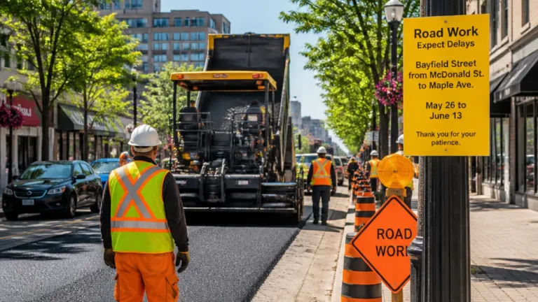 Barrie to resurface about 18.4 km of roads in 2026 pavement program