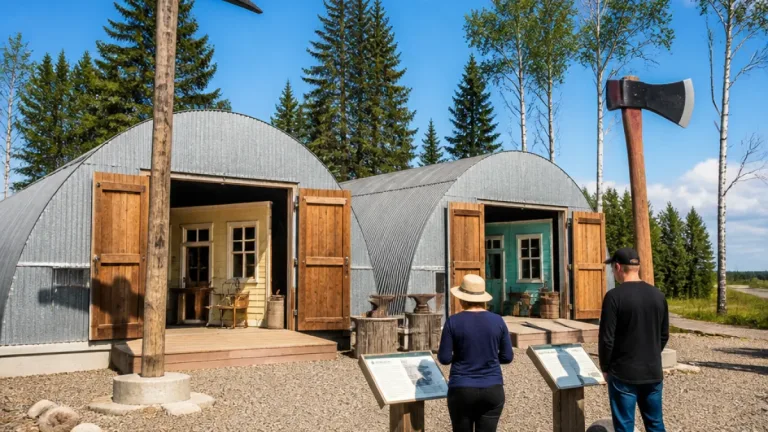 Boiestown’s Woodsmen’s Museum preserves lumbering roots at New Brunswick’s geographic centre