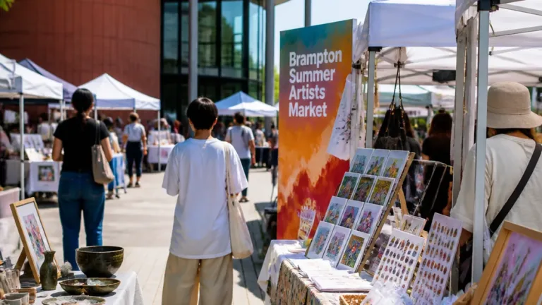 Brampton Summer Artists Market returns with biggest show yet, more than 40 vendors