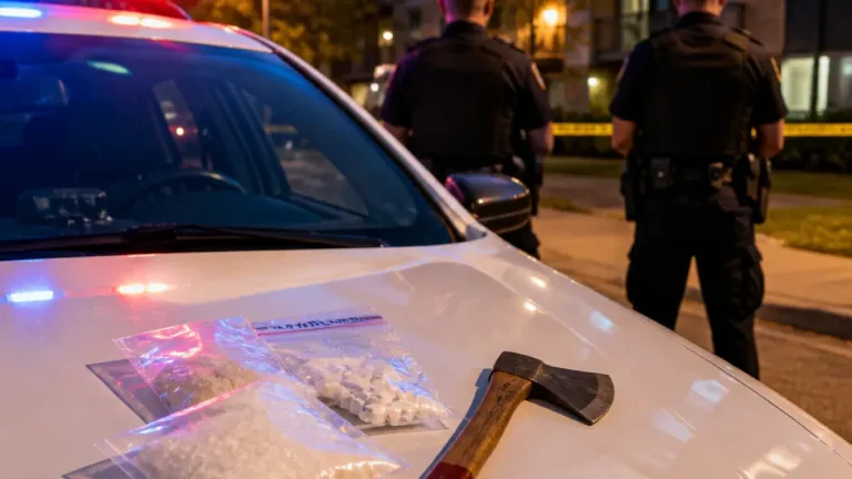 Brantford man arrested on outstanding warrant; crystal meth and fentanyl seized