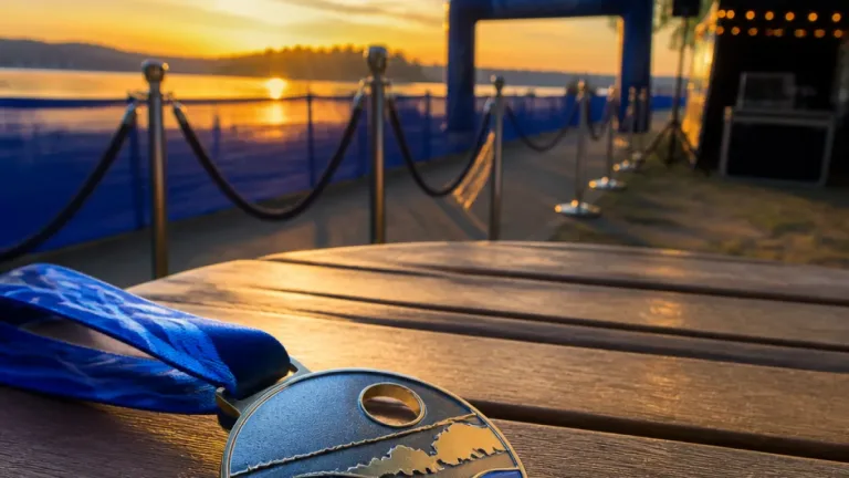Burnaby Lakeside Classic medal and race experience crafted to spotlight Burnaby Lake