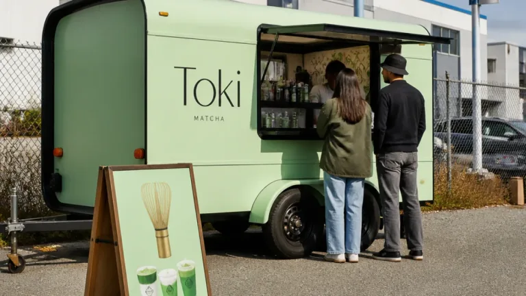 Burnaby tea duo rolls out ‘Toki’ matcha trailer, taking a mobile route to growth