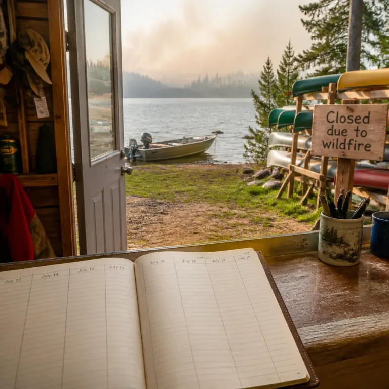 Wildfire shutdown erases peak-season bookings for Boundary Waters outfitters