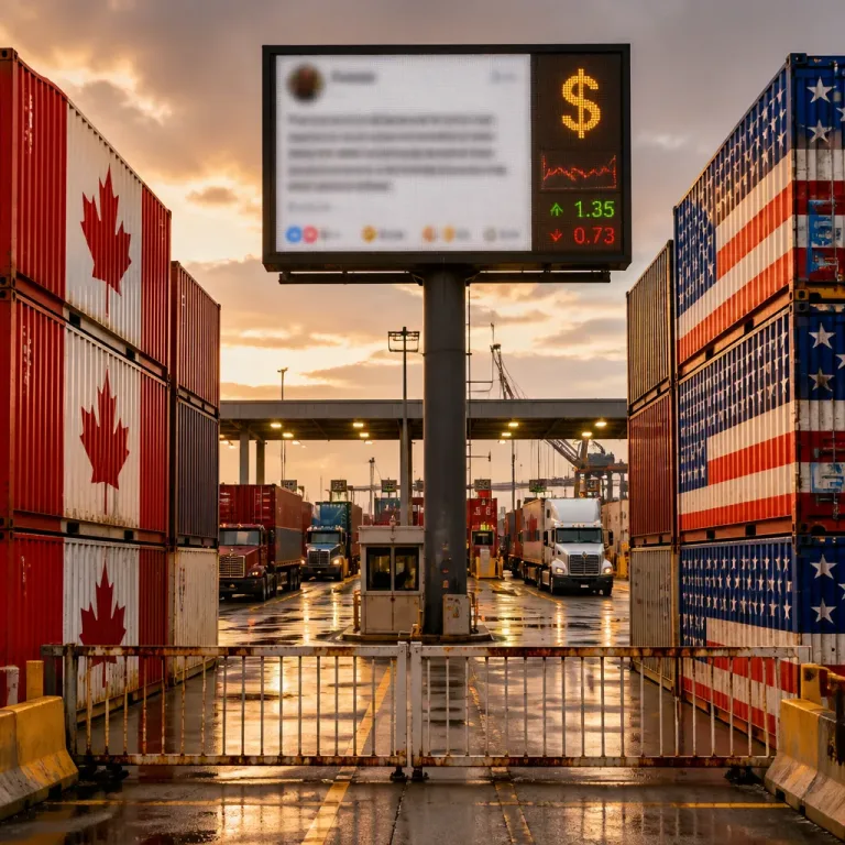 Trump accuses Canada of a currency 'imbalance' as trade tensions escalate