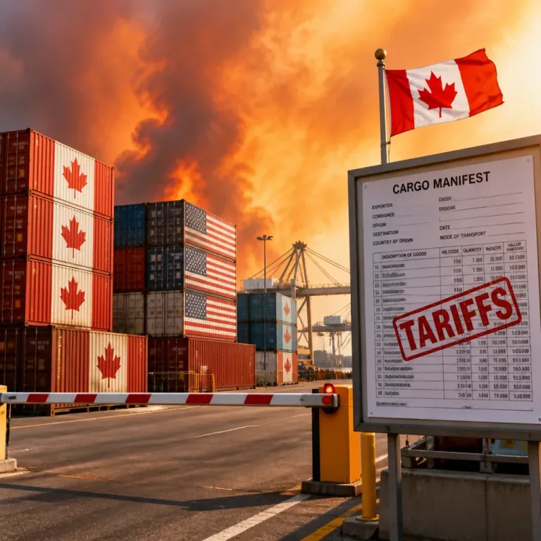 U.S. president threatens tariffs over Canadian wildfire smoke, raising bilateral tensions
