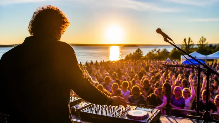 Cadence Weapon turns Yellowknife Folk on the Rocks into a late-night dancefloor