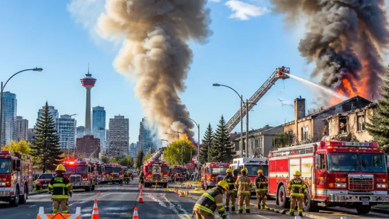 Calgary crews respond to two separate fires in south end Thursday afternoon