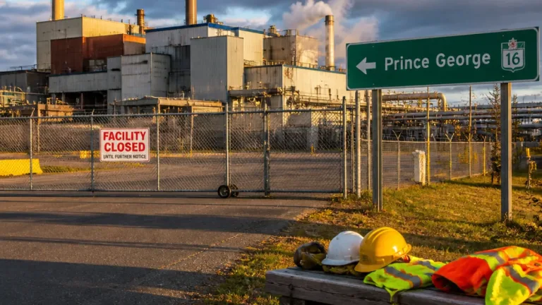 Canfor to close Northwood pulp mill near Prince George, putting 300 jobs at risk