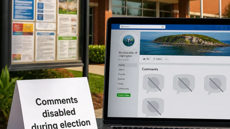 Clarington disables comments on municipal social media during election period