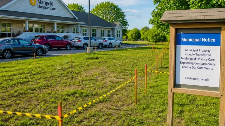 Clarington to transfer land to Marigold Hospice, easing parking strain in Newcastle
