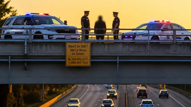 Coquitlam overpass intervention leads RCMP to renew plea for crisis support