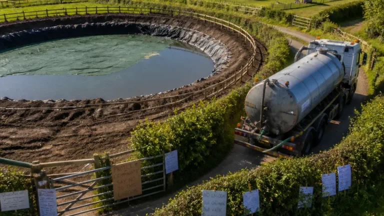 Cornwall residents object to plan for football‑pitch‑sized slurry lagoon near Truro