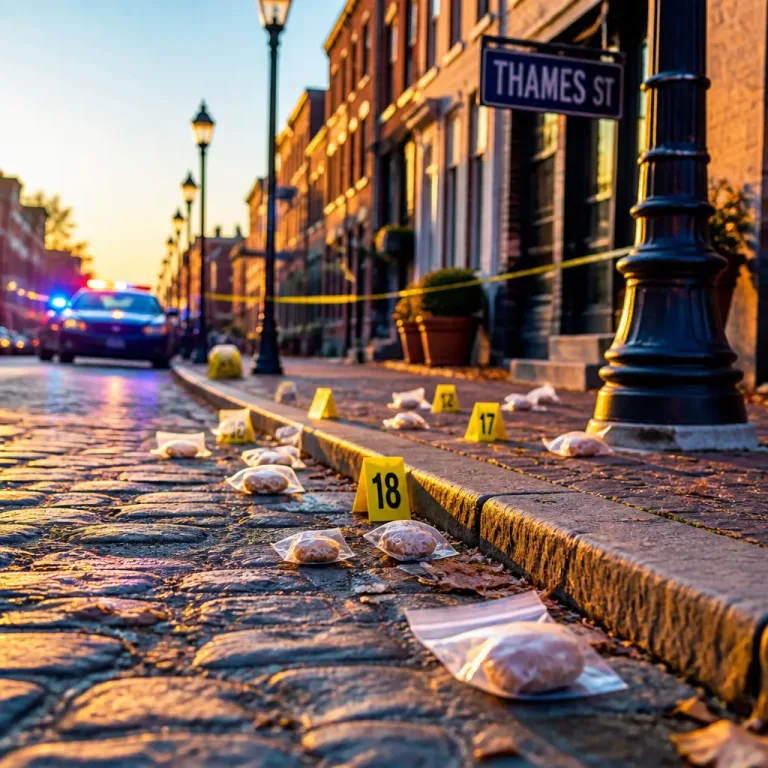 Baltimore police probe suspected hate crime after bagged notes hurled in Fells Point
