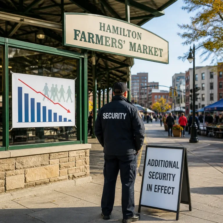 Hamilton market blames downtown safety fears as June visits fall 14 per cent