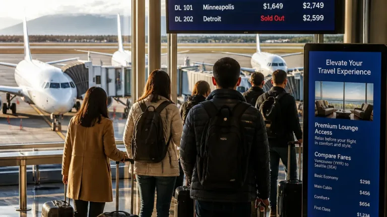 Delta residents may see travel impacts as major U.S. carriers pivot to premium strategy