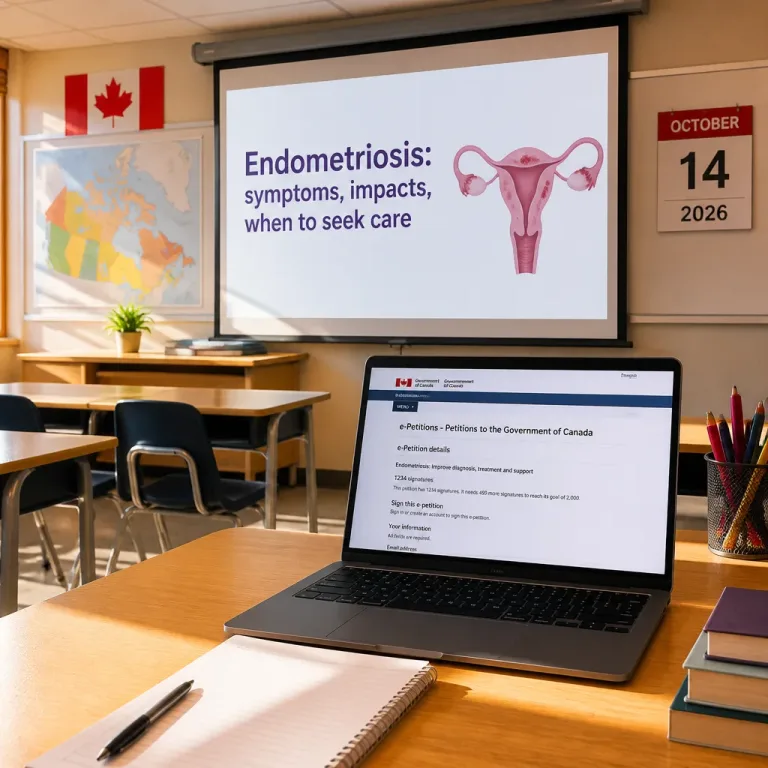 Vancouver teen urges Ottawa to add endometriosis lessons in classrooms