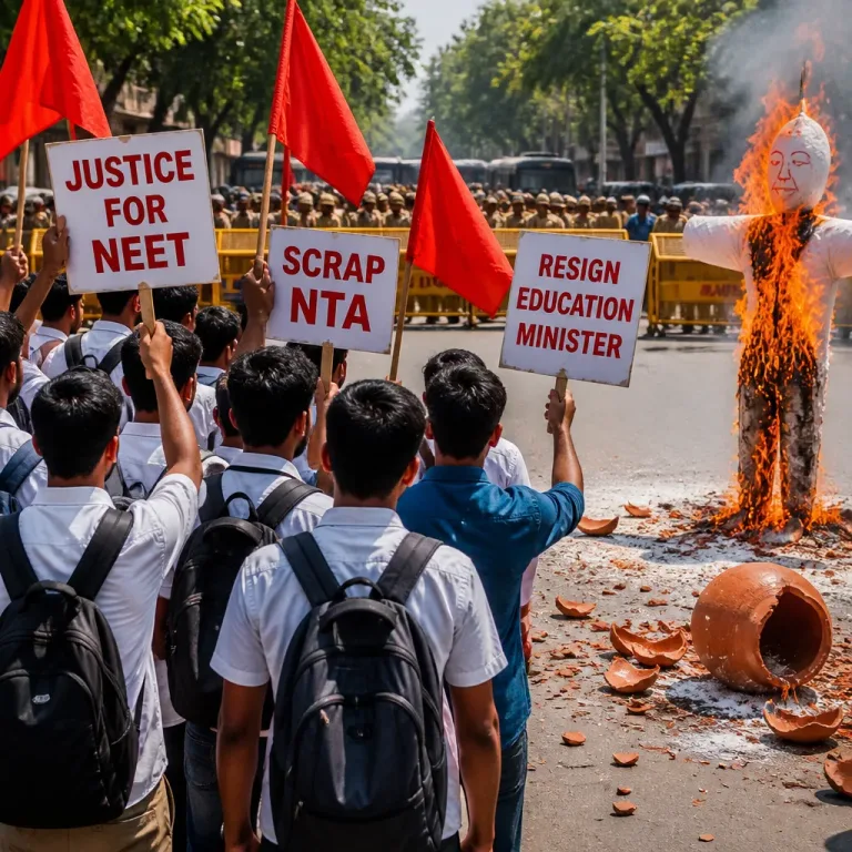 Indian protesters decry Sonam Wangchuk’s detention, demand education minister quit over NEET row