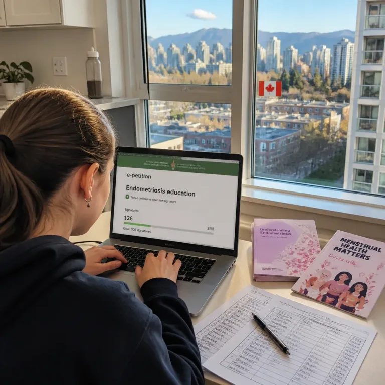 Vancouver teen petitions federal government to add endometriosis education to schools