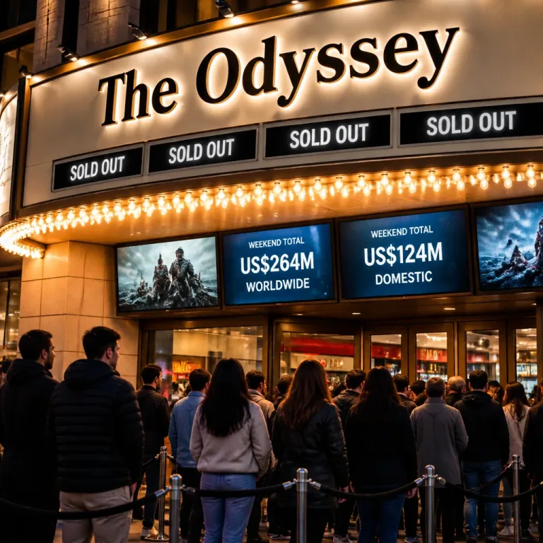 Nolan’s The Odyssey storms to US$264M global debut, his biggest opening to date