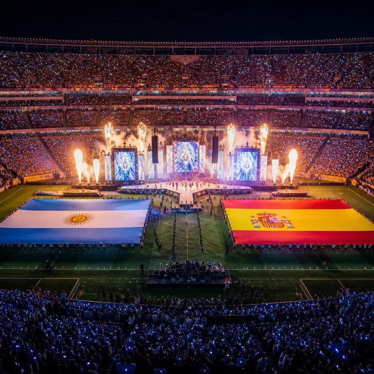 World Cup Final debuts first-ever halftime show as FIFA lifts stadium spectacle