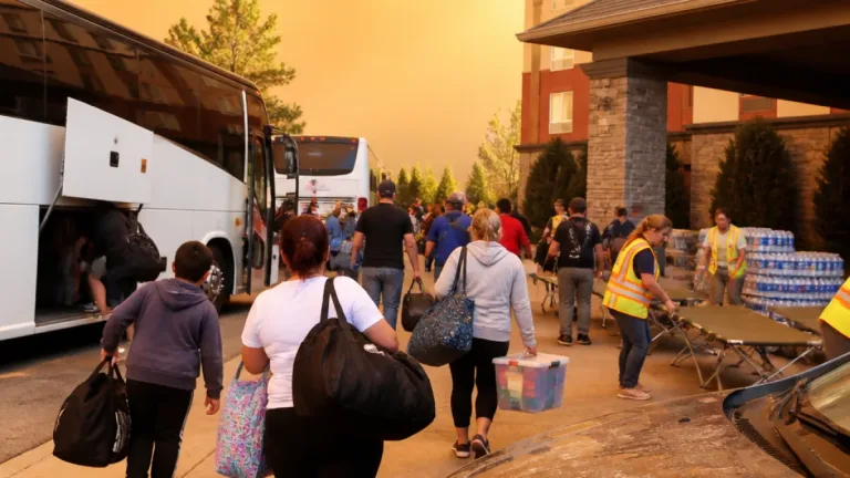 Evacuation to Thunder Bay as northern Ontario wildfires force urgent departures