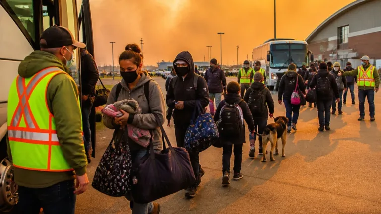 Evacuees from Whitesand and nearby communities arrive in Thunder Bay as smoke worsens