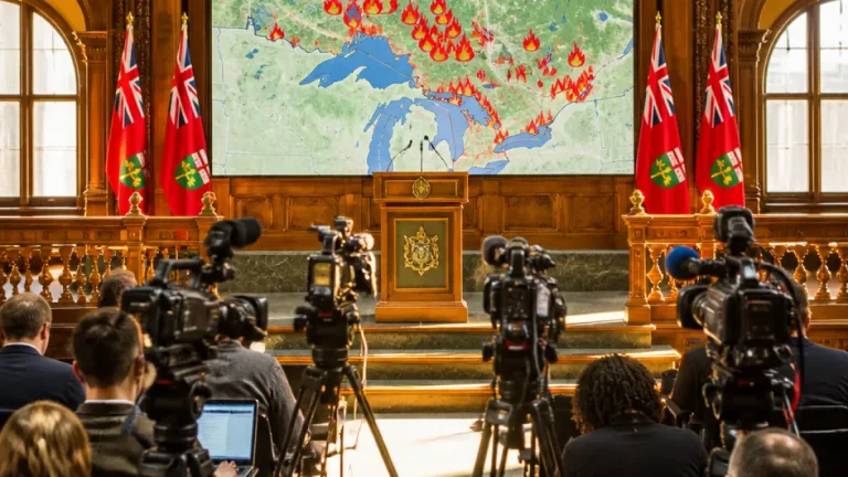 Ford rejects claims Ontario is underfunding wildfire response as nearly 200 blazes burn